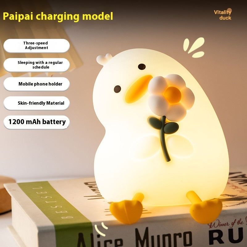 Night Light Flower Duck